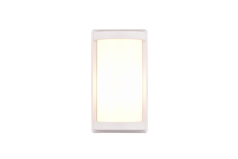 Trio Lighting Puelo Vegglampe E27 Matt Hvit - Have - Udendørs miljø - Entré - Entrébelysning