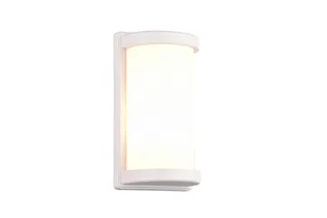 Trio Lighting Puelo Vegglampe E27 Matt Hvit - Have - Udendørs miljø - Entré - Entrébelysning
