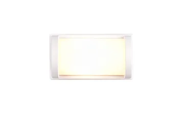 Trio Lighting Puelo Vegglampe E27 Matt Hvit - Have - Udendørs miljø - Entré - Entrébelysning