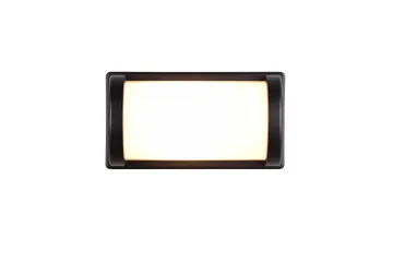 Trio Lighting Puelo Væglampe E27 Matsort - Have - Udendørs miljø - Entré - Entrébelysning