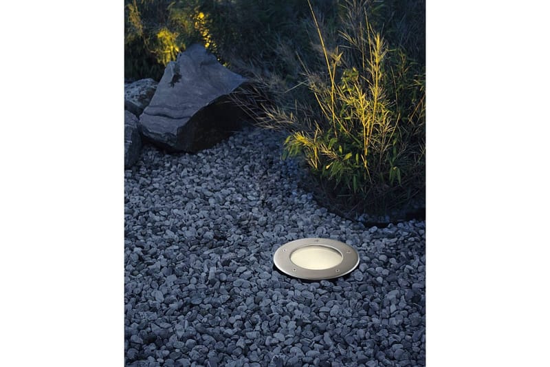 Indbygget Markbelysning Eglo Riga 3 - Sølv - Have - Udendørs miljø - Entré - Entrébelysning