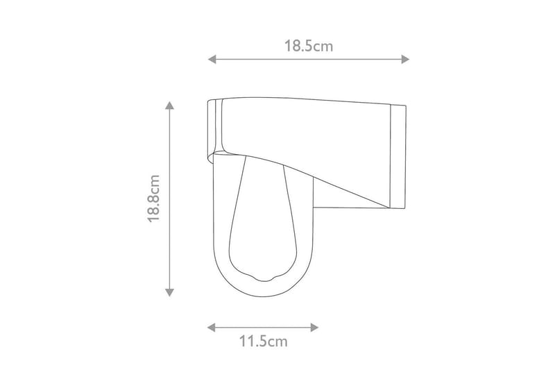 Porto Elstead Lighting Udendørs Væglampe - Have - Udendørs miljø - Entré - Entrébelysning