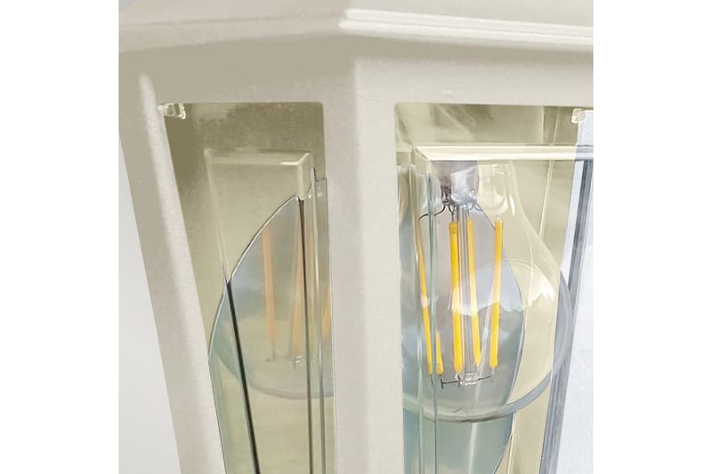 Udendørs væglampe Elstead Lighting Deco Lane Creme - Creme - Have - Udendørs miljø - Entré - Entrébelysning
