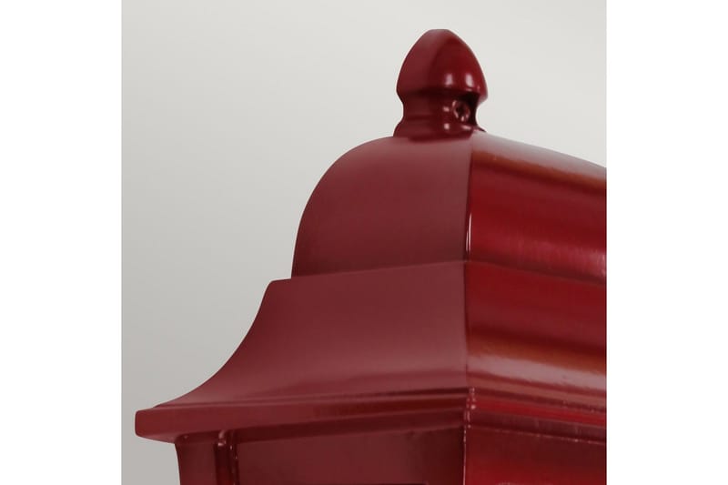 Udendørs væglampe Elstead Lighting Deco Lane Rød - Rød - Have - Udendørs miljø - Entré - Entrébelysning