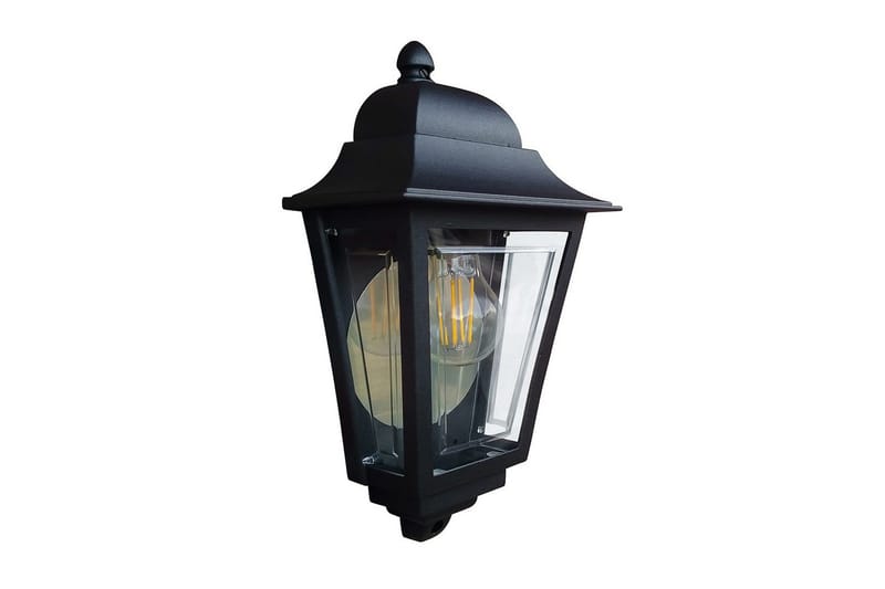 Udendørs væglampe Elstead Lighting Deco Lane Sort - Sort - Have - Udendørs miljø - Entré - Entrébelysning