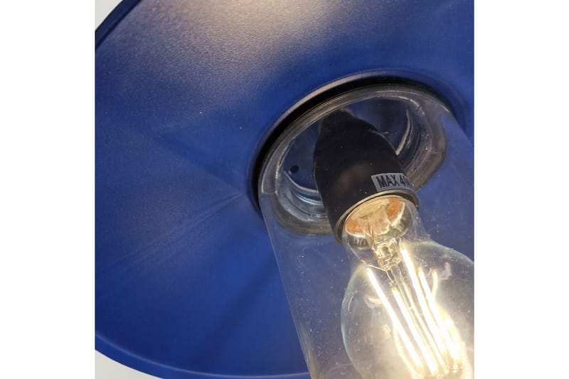 Udendørs væglampe Elstead Lighting Klampenborg Marineblå - Marineblå - Have - Udendørs miljø - Entré - Entrébelysning