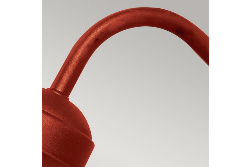 Udendørs væglampe Elstead Lighting Klampenborg Oxid rød - Oxid rød - Have - Udendørs miljø - Entré - Entrébelysning