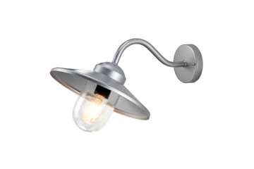 Udendørs væglampe Elstead Lighting Klampenborg Sølv