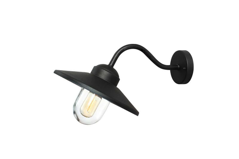 Udendørs væglampe Elstead Lighting Klampenborg Sort - Sort - Have - Udendørs miljø - Entré - Entrébelysning