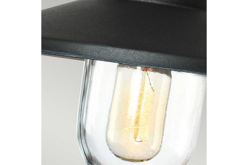 Udendørs væglampe Elstead Lighting Klampenborg Sort - Sort - Have - Udendørs miljø - Entré - Entrébelysning