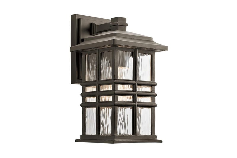 Udendørs væglampe Kichler Beacon Square 165x302x190 mm - 165x302x190 mm - Have - Udendørs miljø - Entré - Entrébelysning