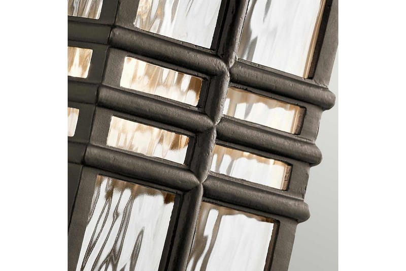 Udendørs væglampe Kichler Beacon Square 165x302x190 mm - 165x302x190 mm - Have - Udendørs miljø - Entré - Entrébelysning