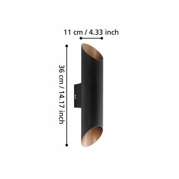 Væglampe Agolada - 7,5 cm - Have - Udendørs miljø - Entré - Entrébelysning
