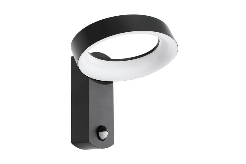 Væglampe Udebelysning Eglo Pernate med Sensor, Antracit/Hvid