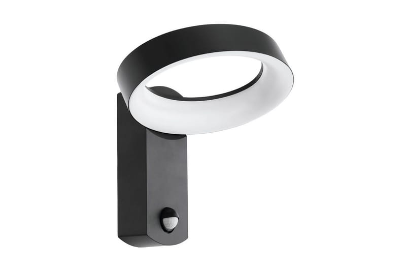 Væglampe Udebelysning Eglo Pernate med Sensor, Antracit/Hvid