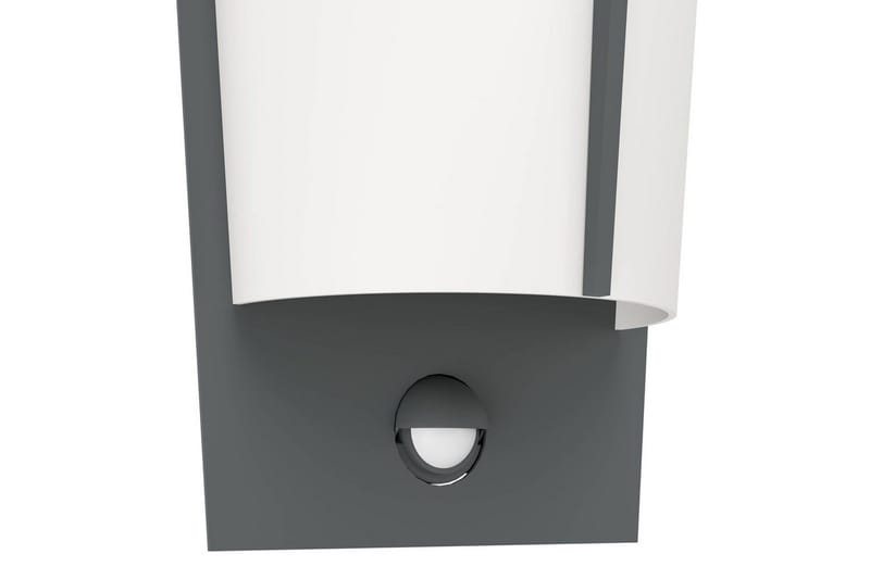 Væglampe Udendørsbelysning Eglo Breganzo 1 - Antracit/Hvid - Have - Udendørs miljø - Entré - Entrébelysning