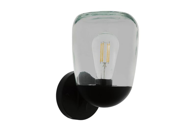 Væglampe Udendørsbelysning Eglo Donatori, Sort