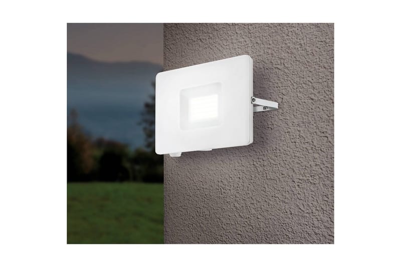Væglampe Udendørsbelysning Eglo Faedo 3 50W, Hvid - Hvid - Have - Udendørs miljø - Entré - Entrébelysning