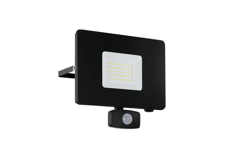 Væglampe Udendørsbelysning Eglo Faedo 3 med Sensor 50W, Sort, Sort