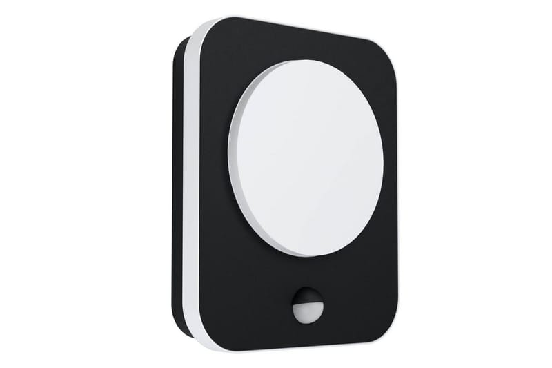 Væglampe Udendørsbelysning Eglo Madriz med Sensor, Sort/Hvid