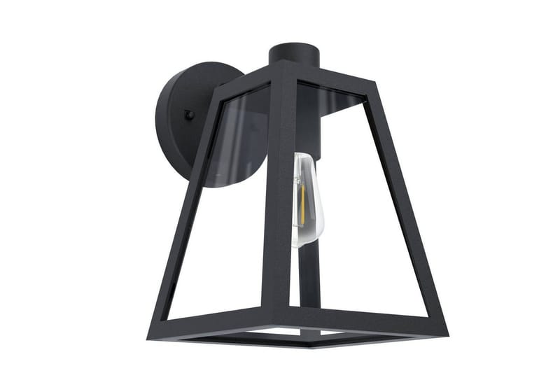 Væglampe Udendørsbelysning Eglo Mirandola, Sort