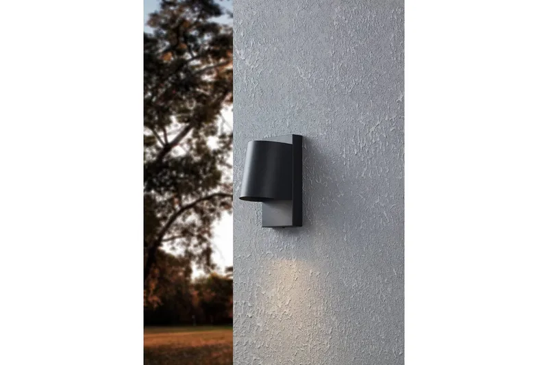 Væglampe Udendørsbelysning Eglo Stagnone - Sort - Have - Udendørs miljø - Entré - Entrébelysning