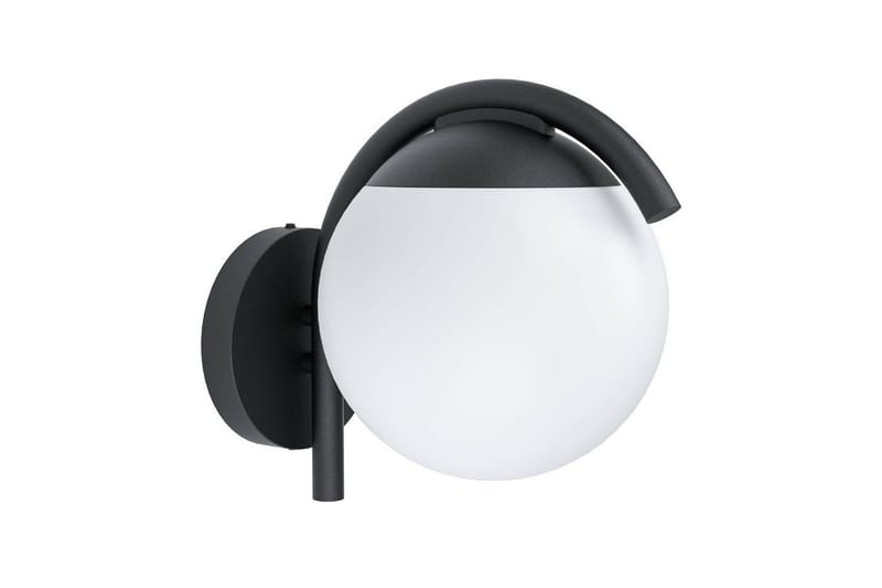 Væglampe Udendørsbelysning Eglo Prata Vecchia, Sort/Hvid