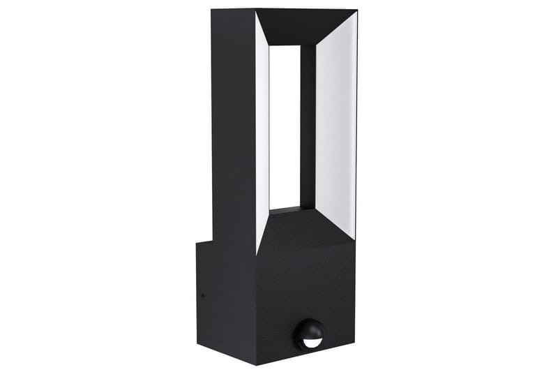 Væglampe Utebelysning Eglo Riforano med Sensor, Sort