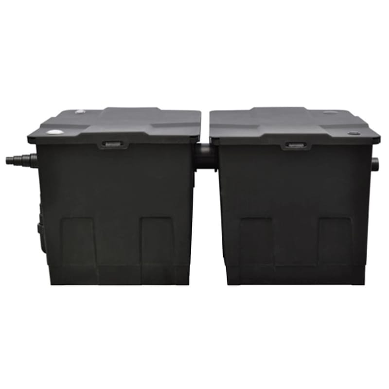 Bio-Damfilter 12.000 L/T - Sort - Have - Udendørs miljø - Havedekoration - Damme & springvand