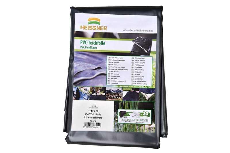 Dug Heissner PVC 1 mm, 4 x 6 m (24 kvm) - 1 mm, 4 x 6 m (24 kvm) - Have - Udendørs miljø - Havedekoration - Damme & springvand