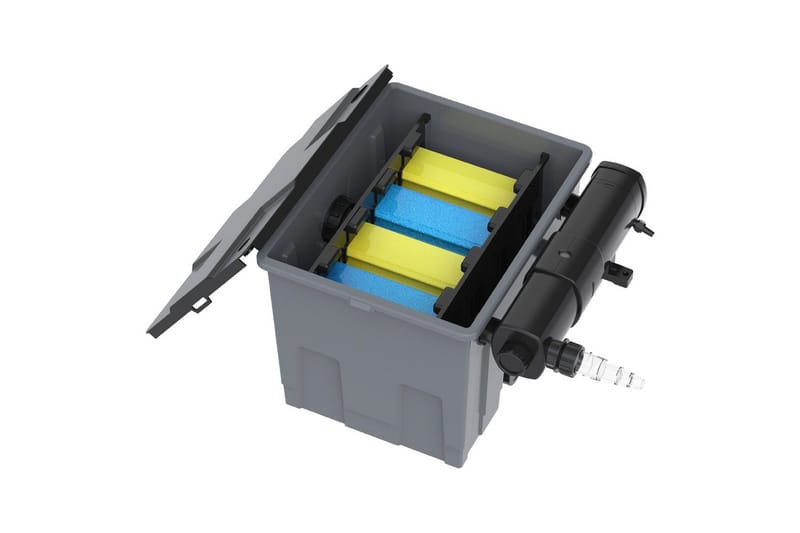 Gravitationsfilter Heissner Sæt Pumpe UVC 16000L - Have - Udendørs miljø - Havedekoration - Damme & springvand