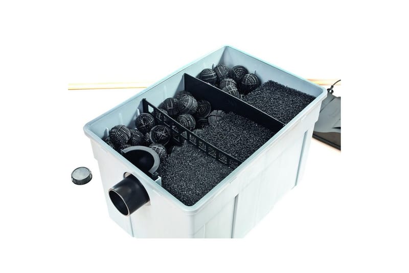 Gravitationsfilter Heissner Sæt Pumpe UVC 16000L - Have - Udendørs miljø - Havedekoration - Damme & springvand