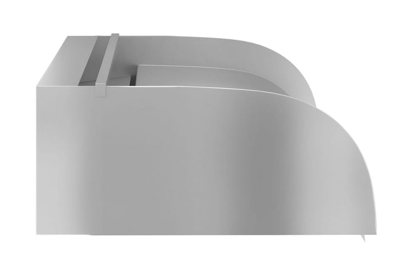 havespringvand med LED-lys 60x34x14 cm rustfrit stål 304 - Sølv - Have - Udendørs miljø - Havedekoration - Damme & springvand