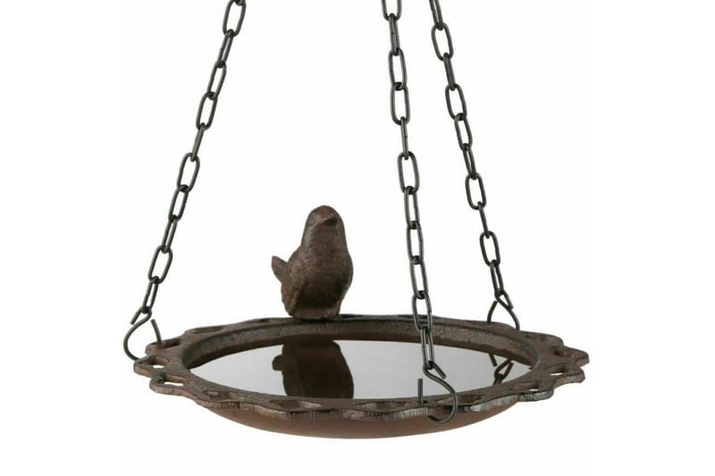 HI hængende fuglebad 20,5 cm brun - Brun - Have - Udendørs miljø - Havedekoration - Damme & springvand