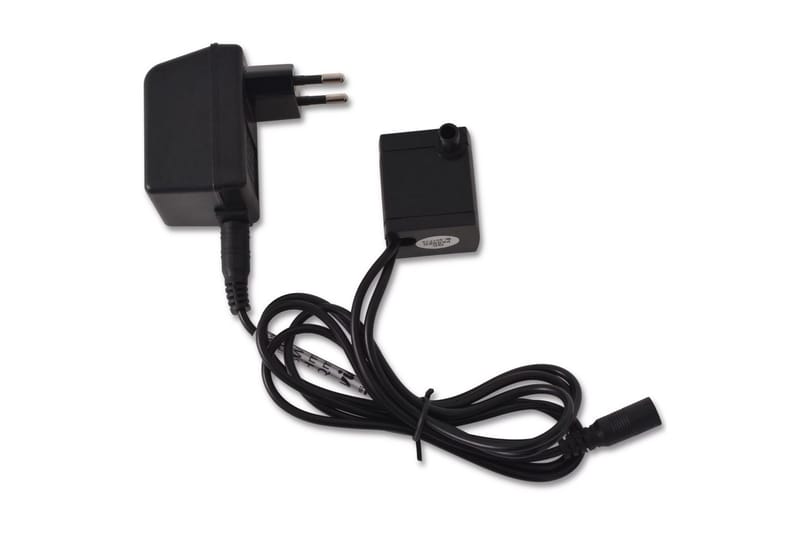 Indendørs Fontæne Med Led-Lys Polyresin - Grå - Have - Udendørs miljø - Havedekoration - Damme & springvand