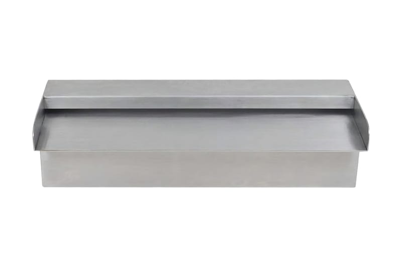 Rektangulær Vandfaldsfontæne Til Pool Rustfrit Stål 30 Cm - Have - Udendørs miljø - Havedekoration - Damme & springvand