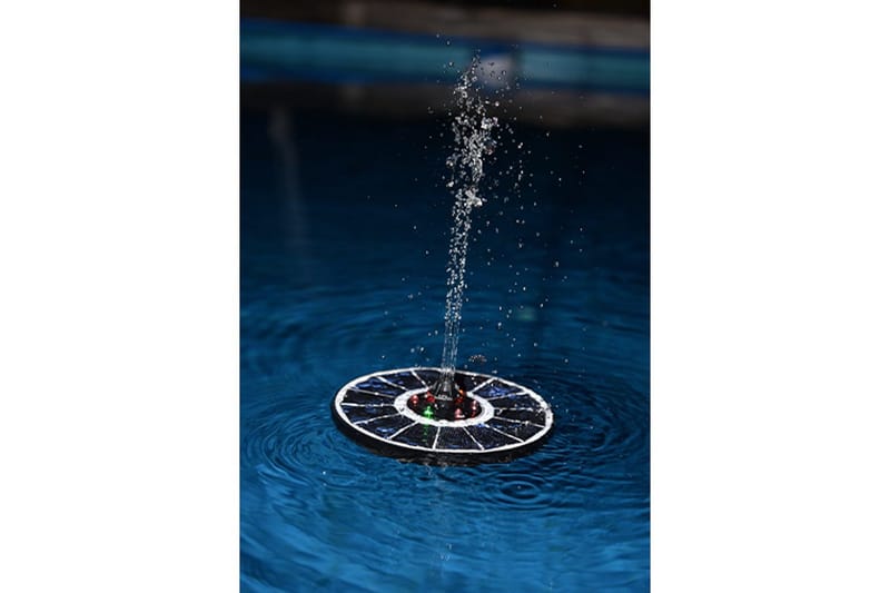 Solcellefontæne Heissner Flydende Med LED belysning - Med LED belysning - Have - Udendørs miljø - Havedekoration - Damme & springvand
