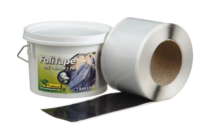 Ubbink dobbeltsidet tape til foring til havedam, 7,5x600 cm - Have - Udendørs miljø - Havedekoration - Damme & springvand