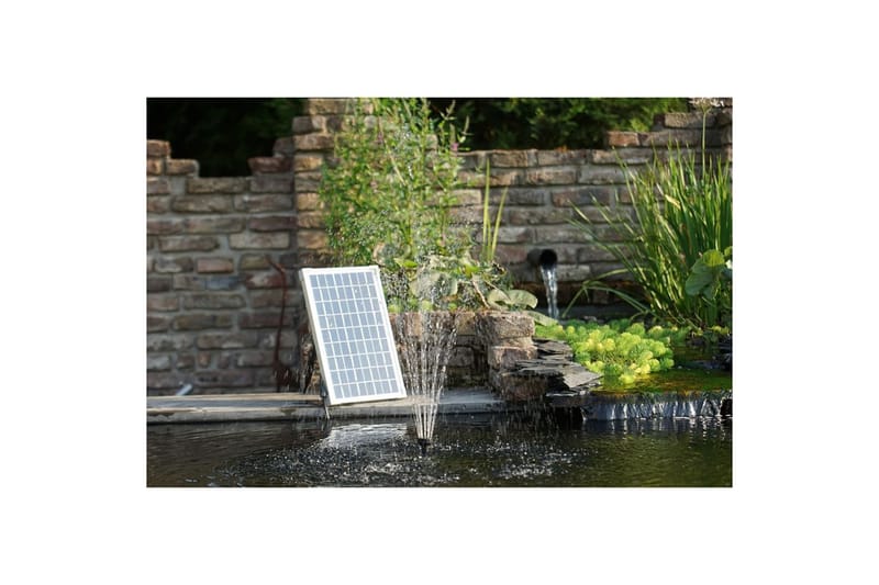 Ubbink SolarMax 600 sæt med soldrevet panel og pumpe - Damme & springvand
