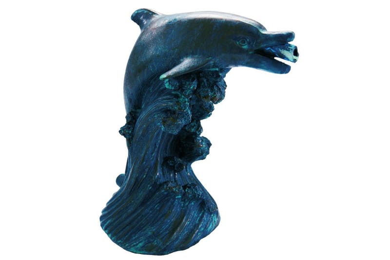 Ubbink springvandsfigur delfin 18 cm 1386020 - Havespringvand - Damme & springvand