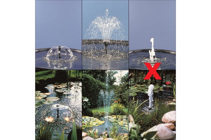 Ubbink springvandspumpe Elimax 1000 1351301 - Sort - Springvandspumpe - Damme & springvand