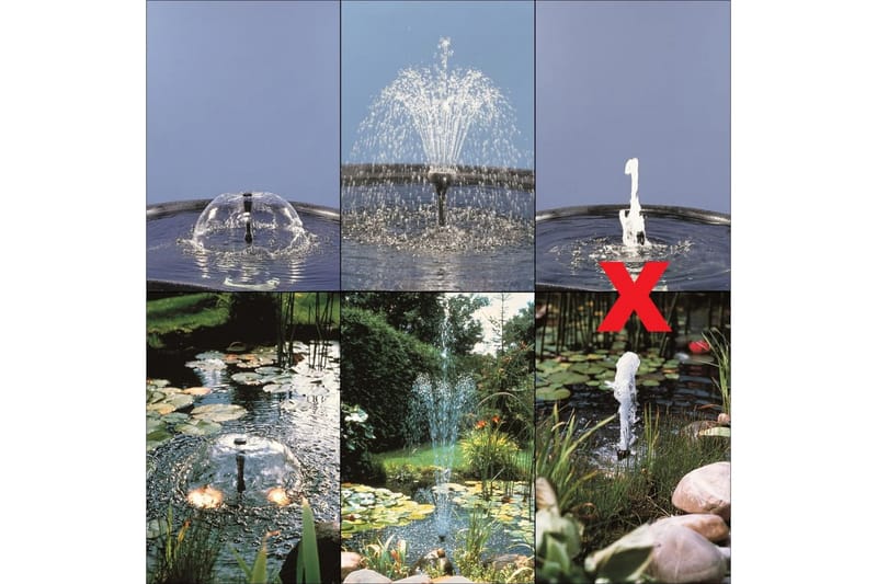 Ubbink springvandspumpe Elimax 500 1351300 - Sort - Have - Udendørs miljø - Havedekoration - Damme & springvand