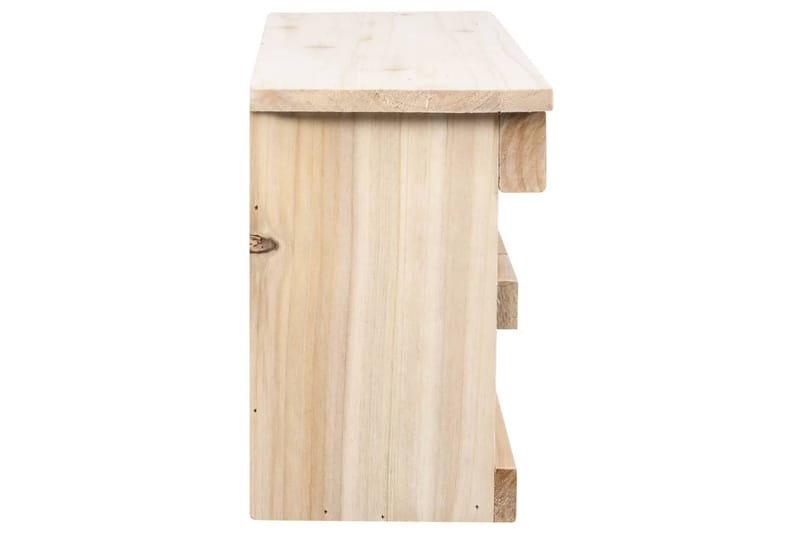 Spurvehus med 5 rum 68x15x21 cm fyrretræ - Have - Udendørs miljø - Havedekoration - Fuglebræt & fuglehuse