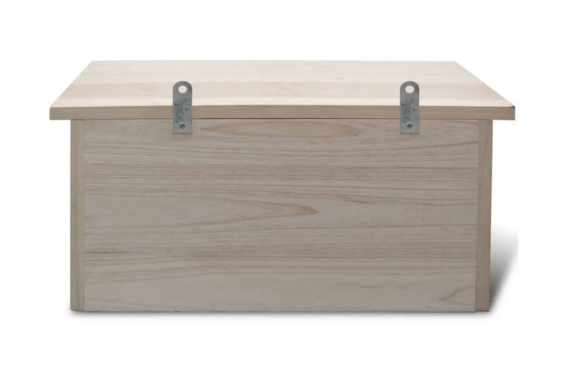Spurvehuse 2 Stk. Træ 44 X 15,5 X 21,5 Cm - Brun - Have - Udendørs miljø - Havedekoration - Fuglebræt & fuglehuse