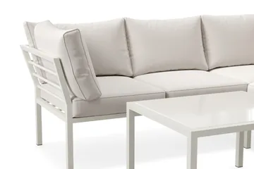 Ariany hjørnesofa til udendørs brug 5-personers - Beige - Havemøbler - Loungemøbler - Sofagrupper udendørs