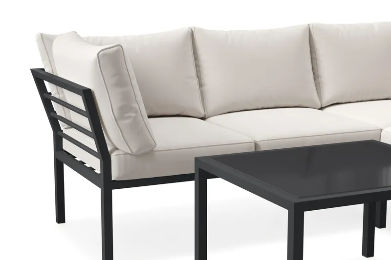 Ariany Hjørnesofa Udendørs - Sort - Have - Udendørs miljø - Altan & terrasse - Altanmøbler