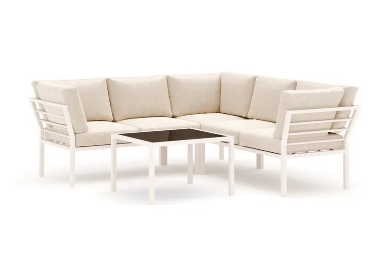 Ariany Sofagruppe 5-personers, Beige