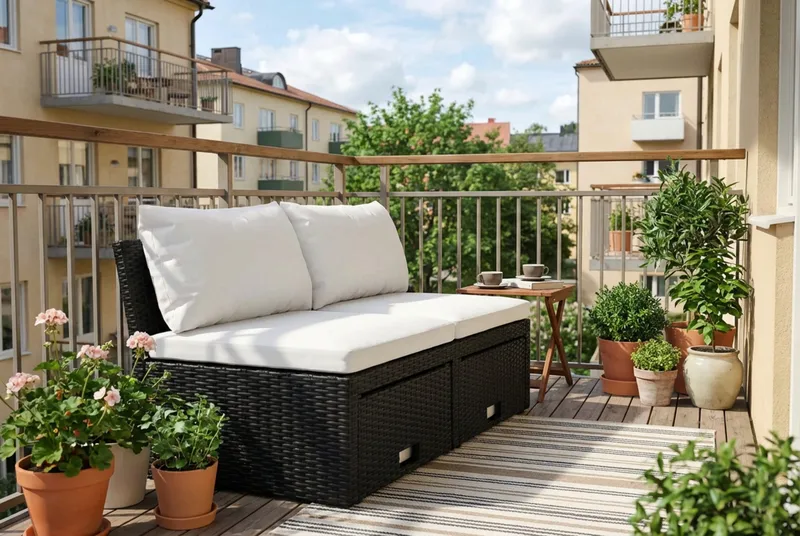 Bahamas Altansofa - Havemøbler - Balkon - Balkonmøbler - Altanbænke