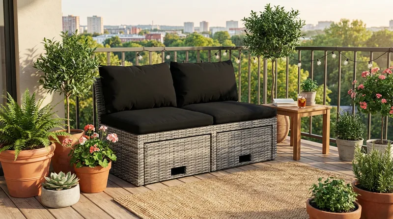 Bahamas Altansofa - Havemøbler - Balkon - Balkonmøbler - Altanbænke