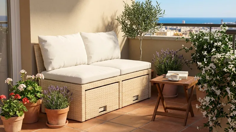 Bahamas Altansofa - Havemøbler - Balkon - Balkonmøbler - Altanbænke